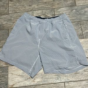 Birddogs seersucker shorts with liner - XXL - classic length